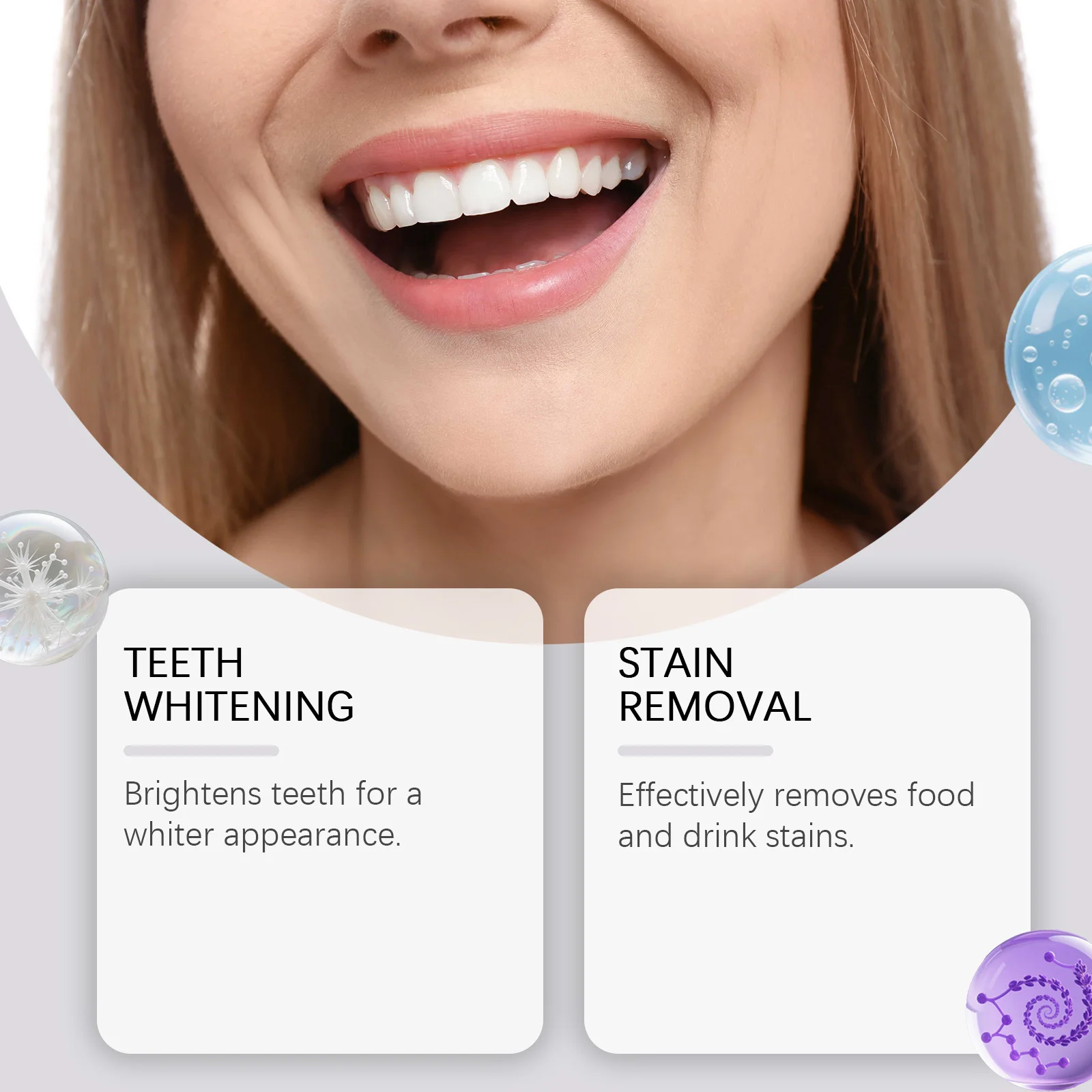 

Purple Teeth Whitening Powder Remove Yellow Teeth Stains Brightening Dental Fresh Breath Hydroxyapatite Teeth Cleaning Powder