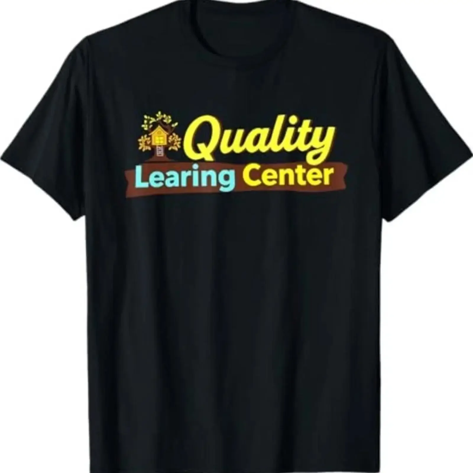 Quality Learning Center School Quote T Shirt vintage Washed designer clothes streetwear Versatile Breathable Comfortable