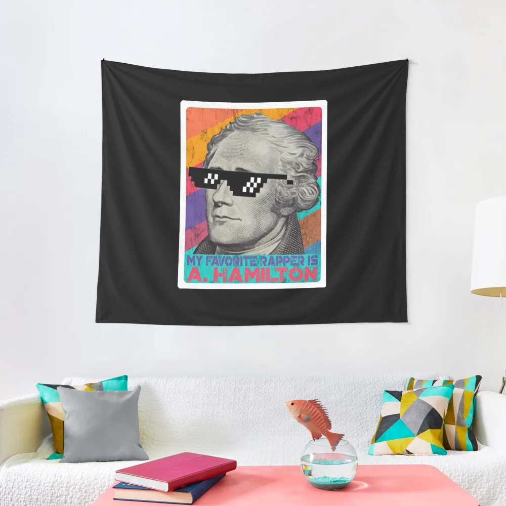 

My Favorite Rapper Is Alexander Hamilton Tapestry Mushroom Wall Art Room Decoration Accessories Tapestry