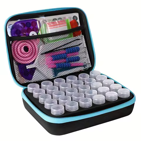Diamond Painting Tool Set Storage Bag Tool Box Hand Luggage Tool Set 30 Tools