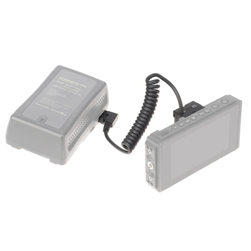 Piezas de repuesto para DSLR F970/F750/F530/F330, D-TAP a Dual F550, analógica, práctica, portátil, Monitor de batería ficticia, cable de alimentación