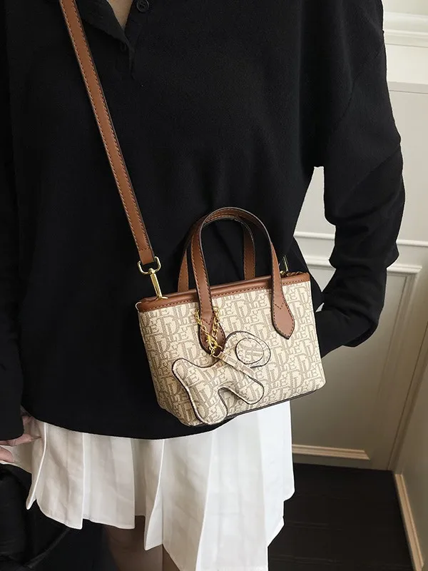

High Texture Small Embroidered Bag - Fashionable Casual Versatile Handbag & Single Shoulder Bag
