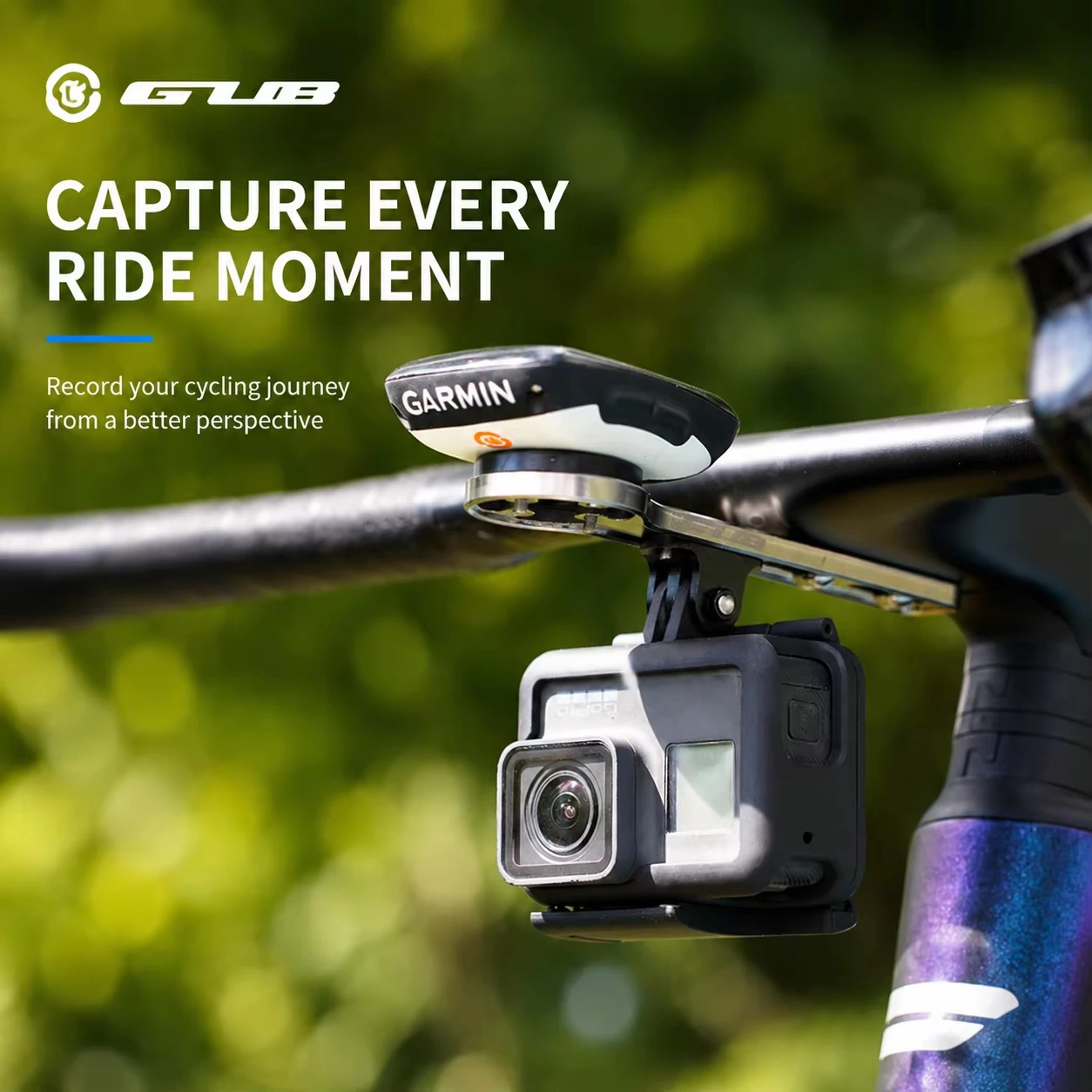 GUB Bike Computer Mount TA2 Titanium Bracket Speedometer Handlebar For Magene Garmin Blackbird Bryton Wahoo Xoss Odometer