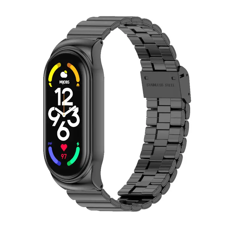 Metal Strap for Mi Band 11 10 9 8 7 6 5 Bracelet for Xiao mi Mi Band 10 Strap for Mi Band 9 Mi Band 8 Wristband Stainless Steel - Image 41
