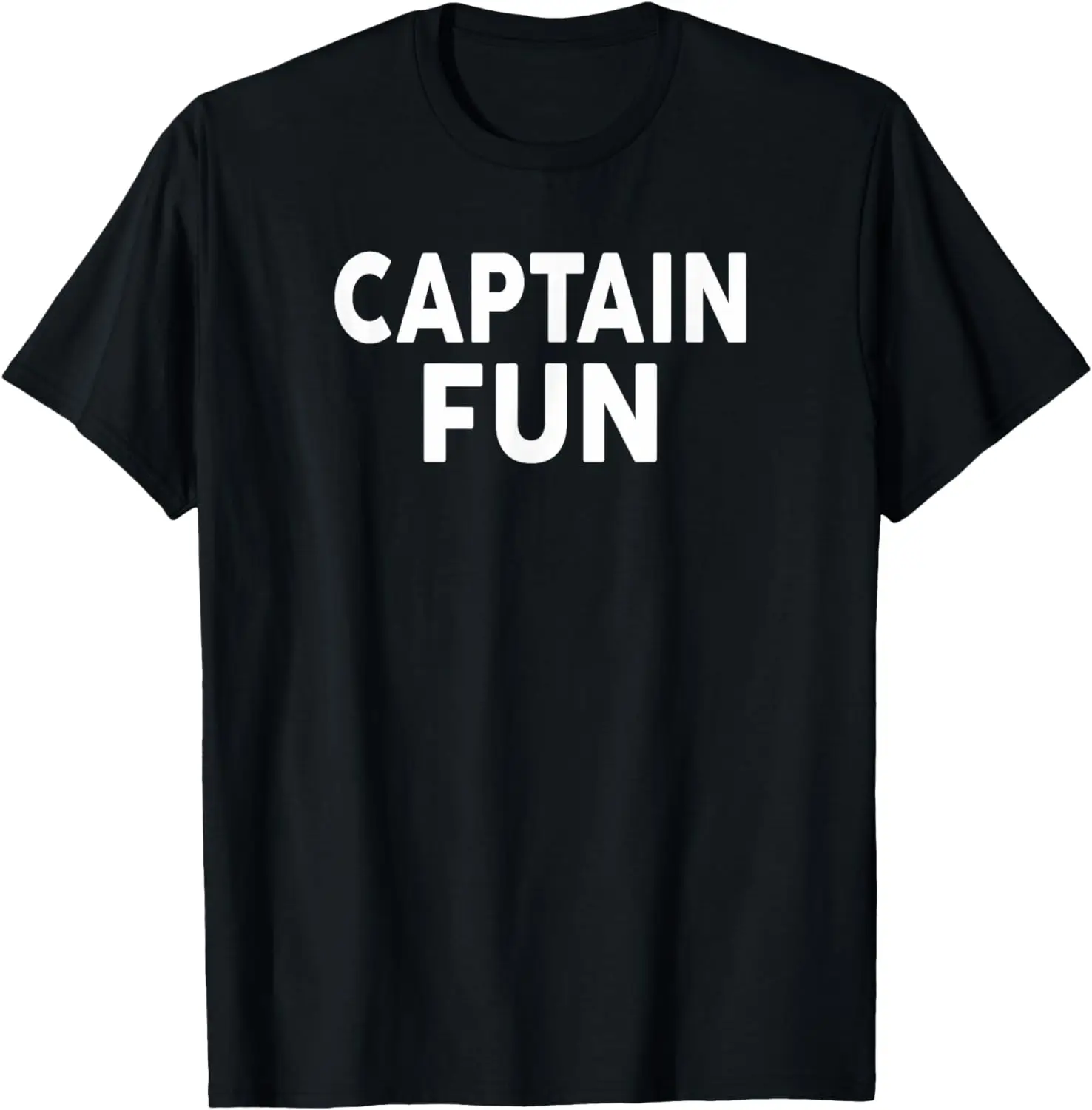 

Captain Fun Shirt Cool Graphic Tees for Party Lovers T-Shirt