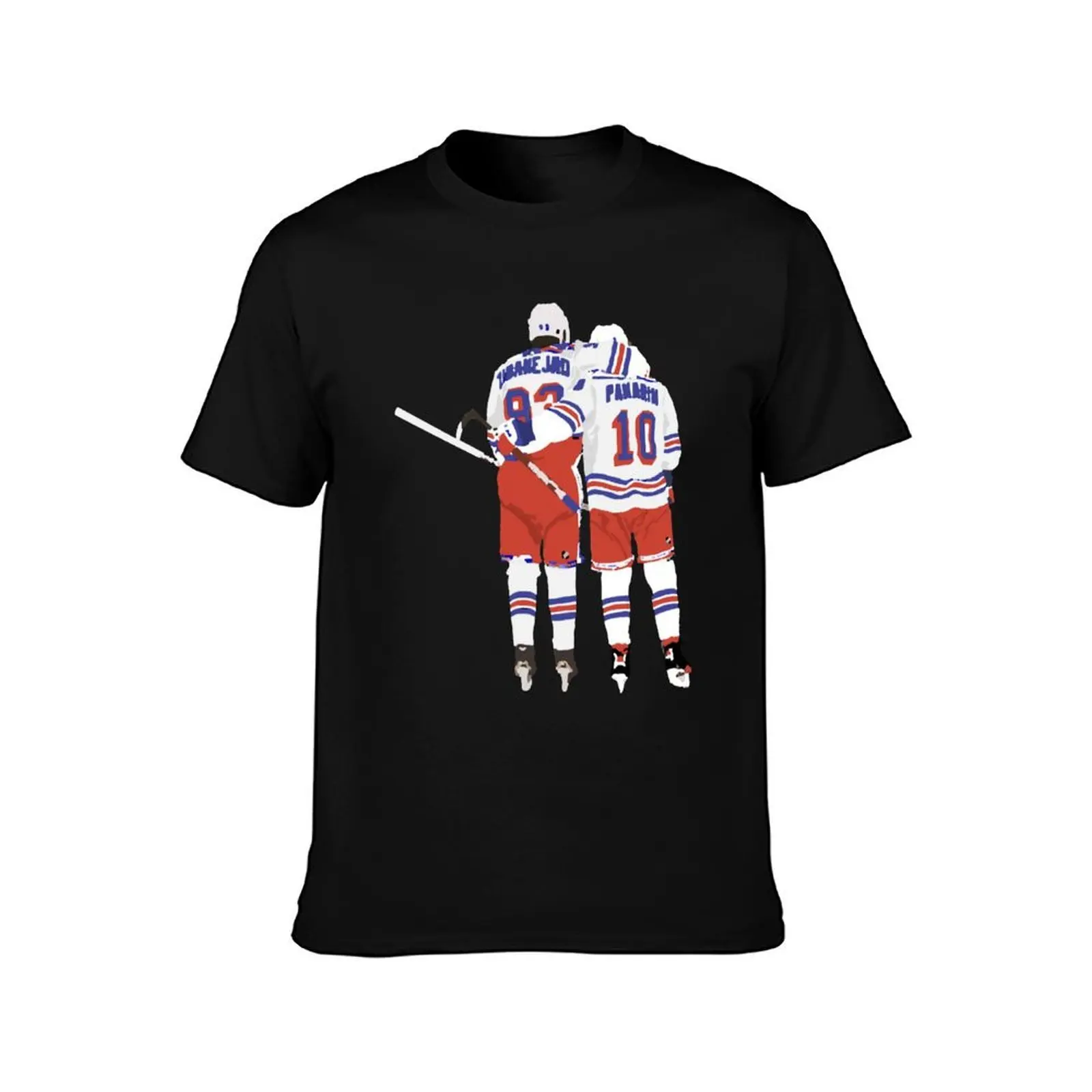 Mika zibanejad and Artemi Panarin T-Shirt Breathable Travel T-Shirt