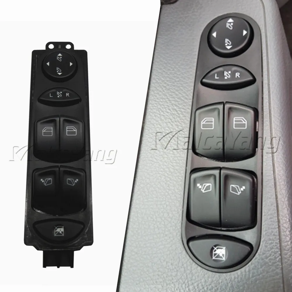 Front Left Driver Side Power Electric Window Switch 4 Door For Mercedes Benz Viano Vito W639 2006-2012 A6395451313 A6395450513