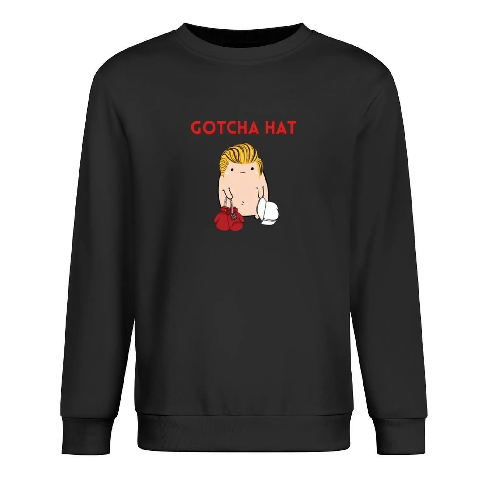 

Gotcha hat by The little thumb guy's adventures Pullover japanese style mens clothing men's autumn clothes sports sweatshirt man