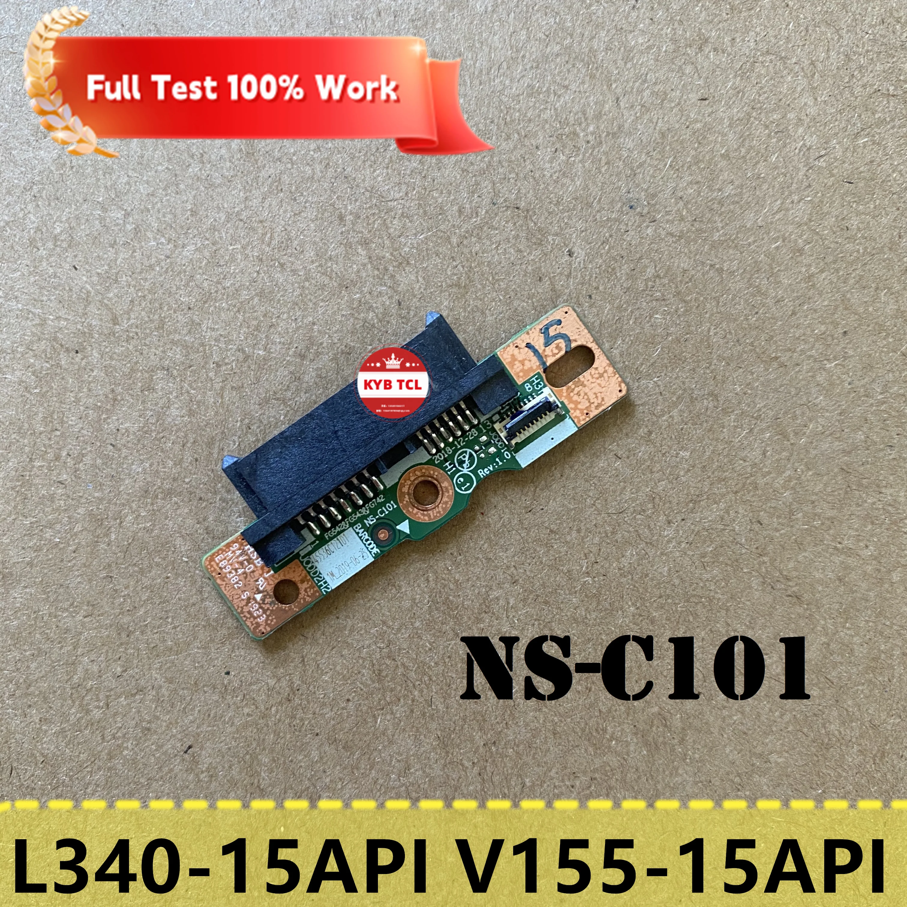 Conector de unidad óptica ODD DVD para portátil Lenovo IdeaPad, L340-15API, V155-15API, L340-15, V155-15, Notebook