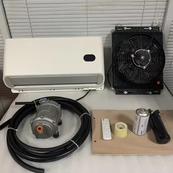 RV 12v/24v Small Cab Air Cooling Battery Driven Dc Air Conditioning Systems 12 Volt/24 Volt Parking Air Conditioner For Truck