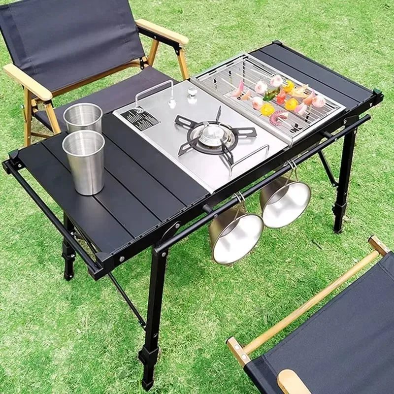lohascamping Portable IGT burner High power Camping Stove 4000W Frying pan Propane Butane Furnace flat Folding