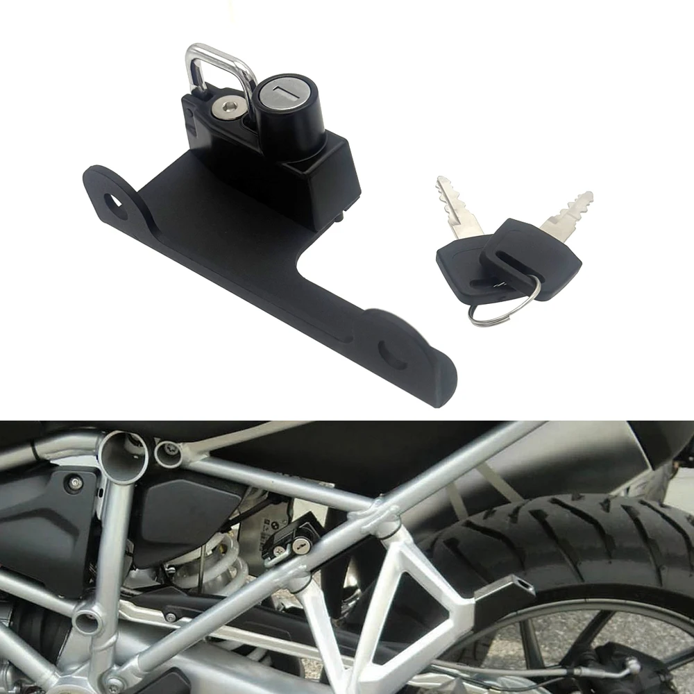 For R1200GS R1250GS Helmet Lock Mount Hook 6 color Side Anti-theft Security For R1200 GS LC ADV 13-23 R1250GS Adventure 2019-