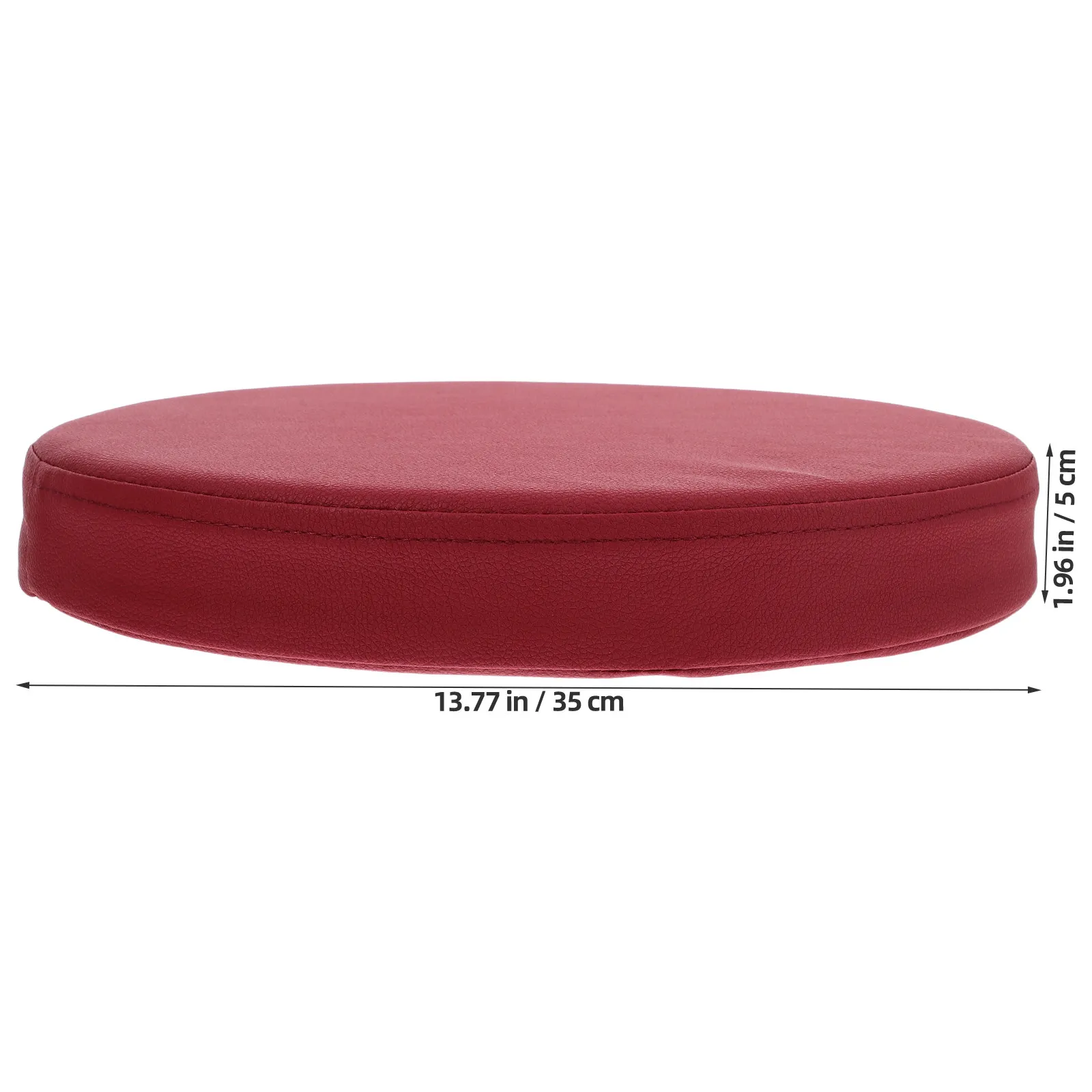 Round Seat Chair Cushion PU Dining Floor Cushion Soft Thick Comfortable Seat Pad for Living Room Bar Stool Computer