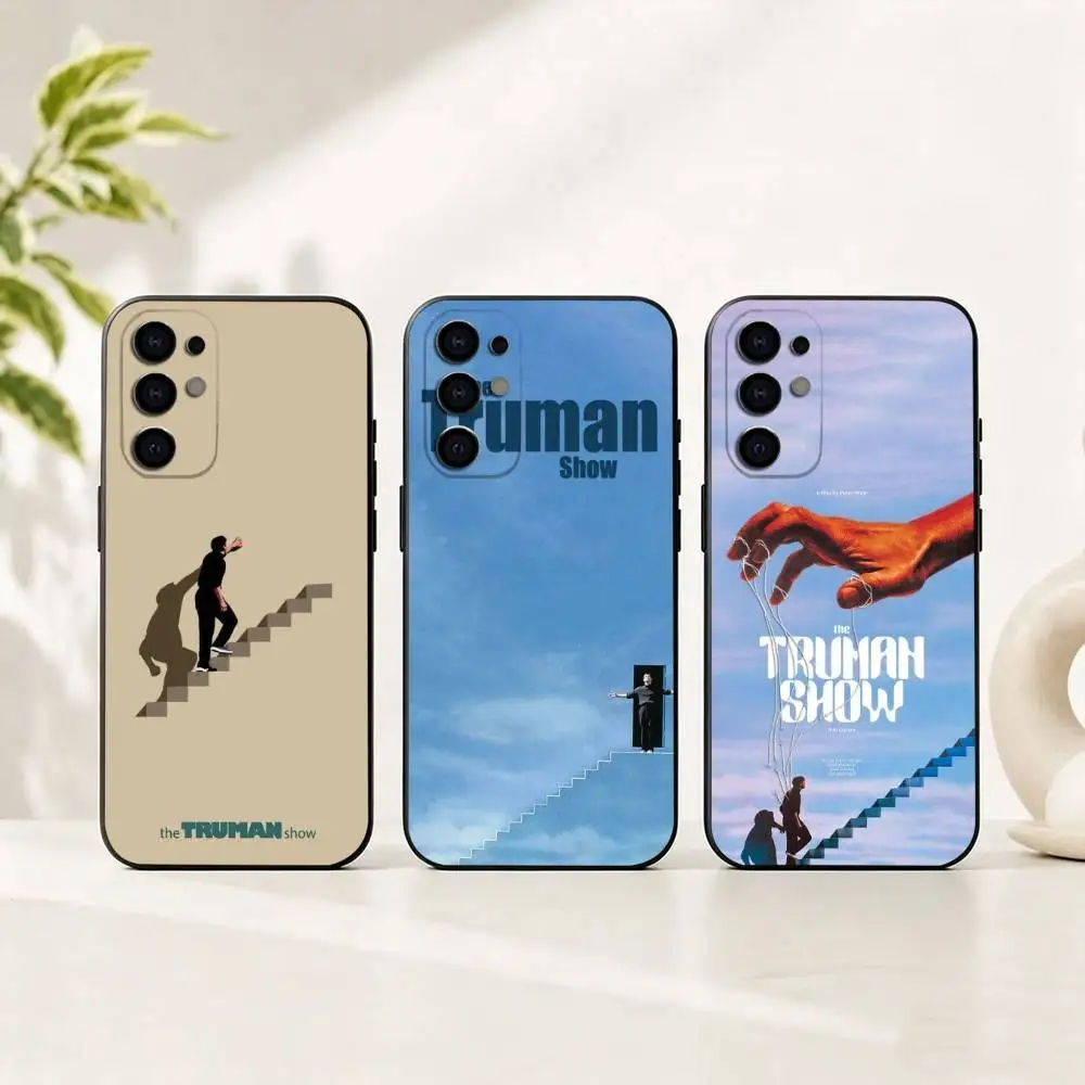 

Movie T-The Truman Show Phone Case Black Silicone Soft For Samsung S25,S24,S21,S22,S23,S30,Ultra,S20,Plus,Fe,Lite