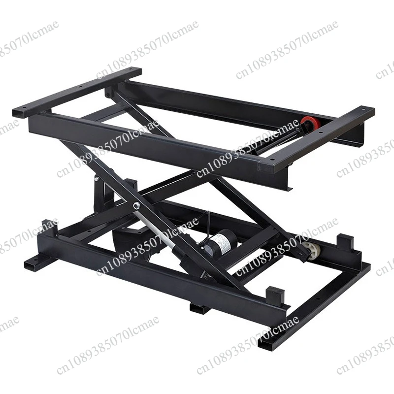 100-150kg Multifunctional Electric Lift Table Frame – 24V Wired Remote Control Folding Iron Base for Coffee/Dining Table