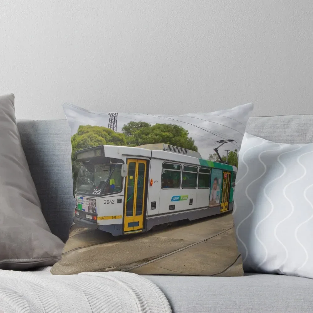 Melbourne Tram Throw Pillow christmas pillowcases Cushions Home Decor Throw Pillow Covers pillow cover luxury