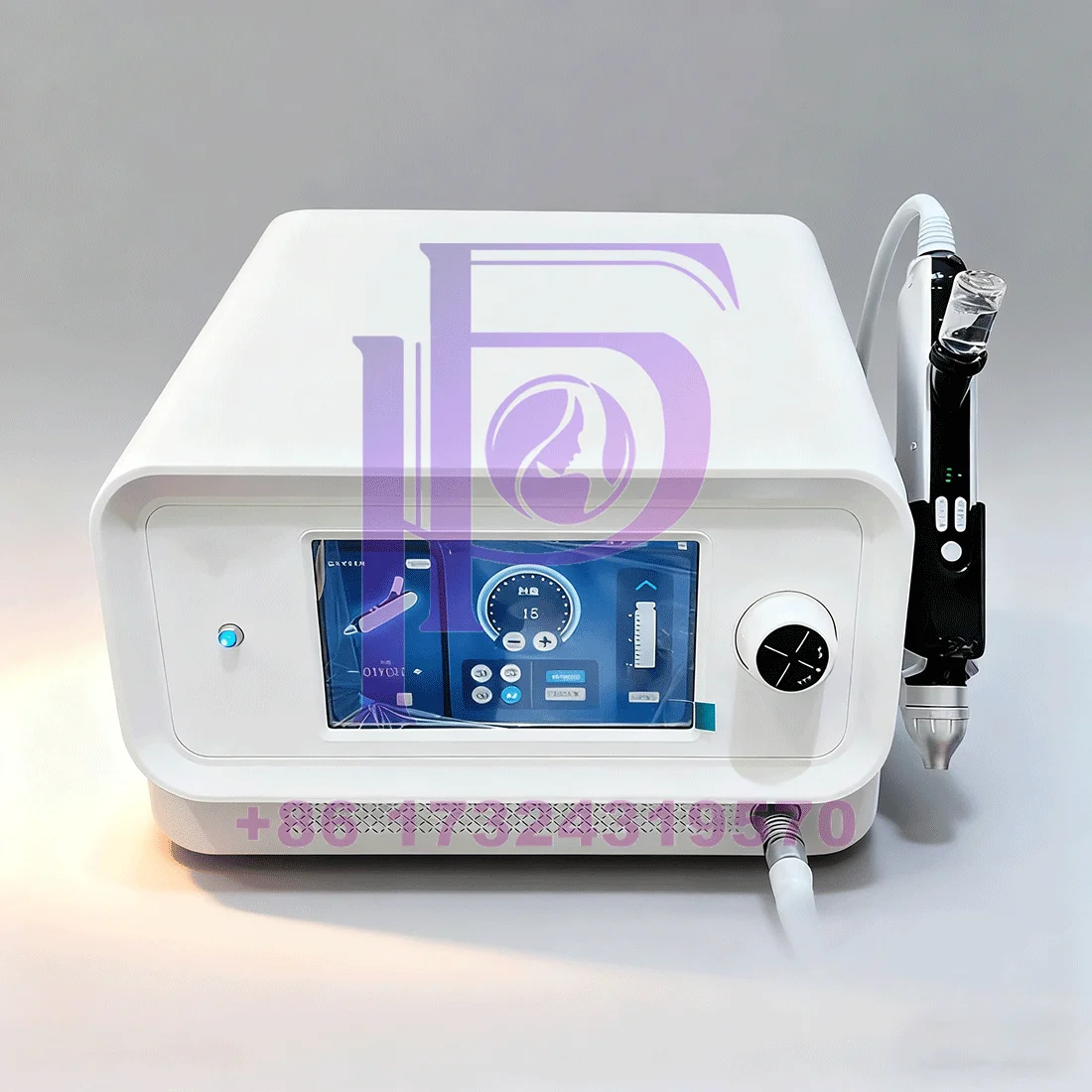 Pistola a spruzzo idro facciale 4Bar Getto di ossigeno Rimozione di punti neri Rivitalizzante della pelle Strumento di pulizia profonda per la macchina per la cura della pelle per la cura della bellezza