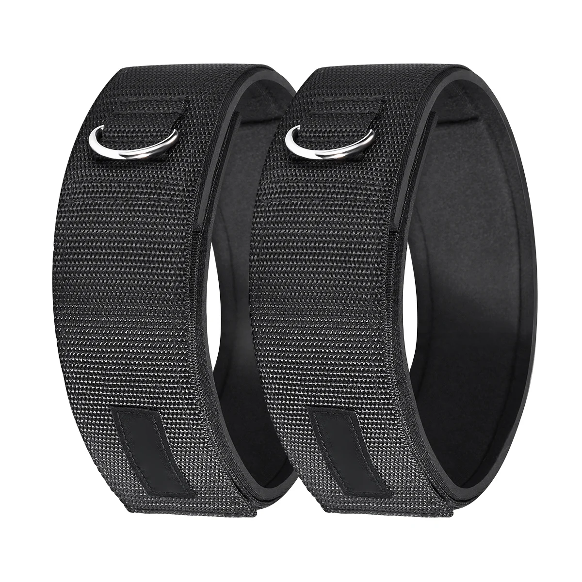 

Muscle Training Straps Ankle Cuffs Cable Machine Gym Fitness Adjustable D Rings Neoprene Padding Leg Extension Curl Hip