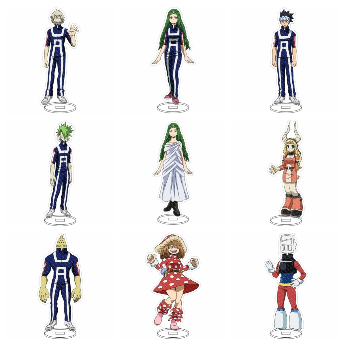 Hot Anime My Hero Academia Peripheral Acrylic Stand Model Figure Cosplay Plate Holder Topper Fans Christmas Desk Decor Gift 15cm