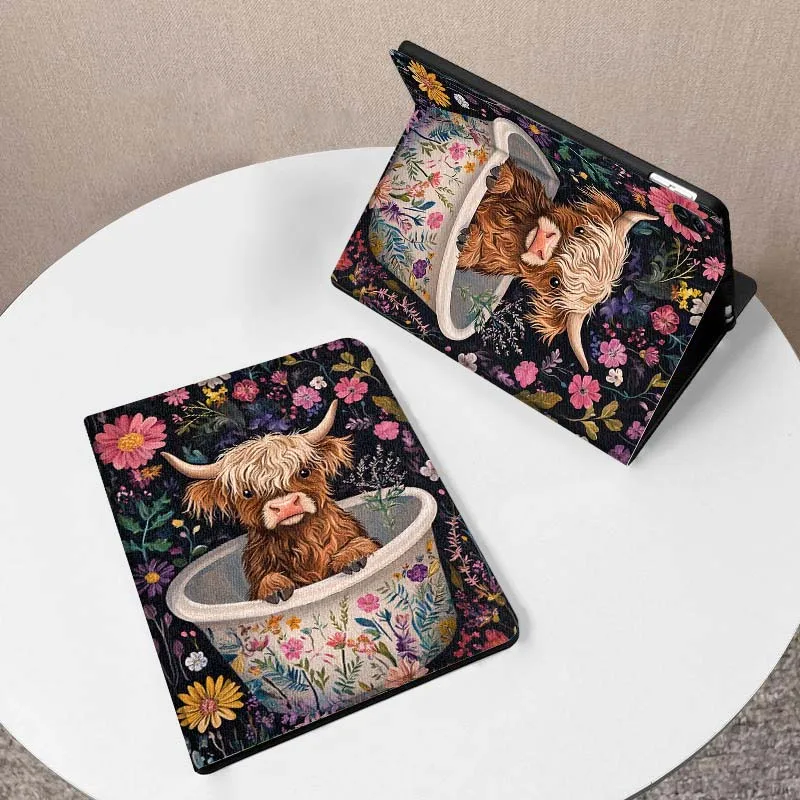 

Cartoon Anime Cow Pattern Tablet Case For Honor Tab Pad 6 7 8 9 X8 V7 V8 X9 13 X8a X9a Pro 10 Magic GT GT2 10.1 13.3 Inch