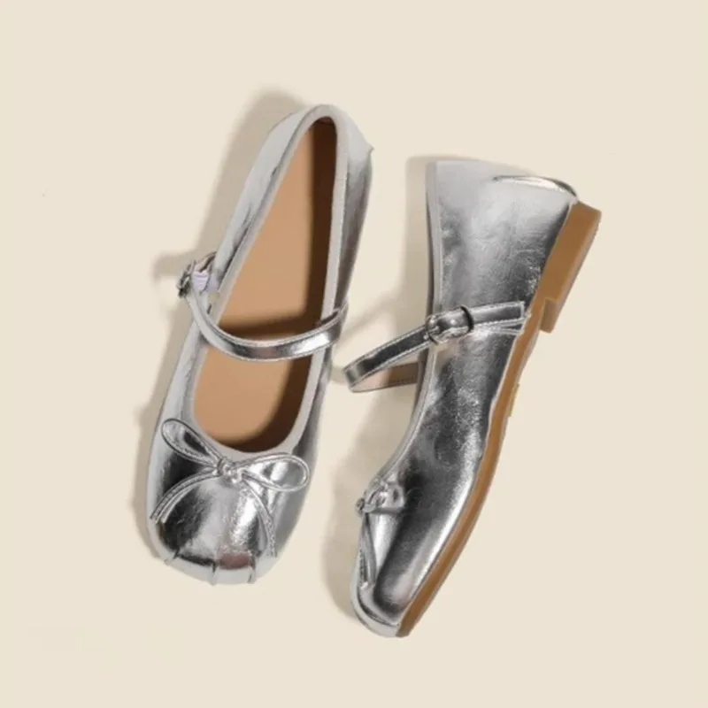 

Women Mary Jane Shoes Exquisite Genuine Leather Casual Shoes for Woman Sweet Style Lolita Flat Shoe Designer Shoes Zapatos Mujer