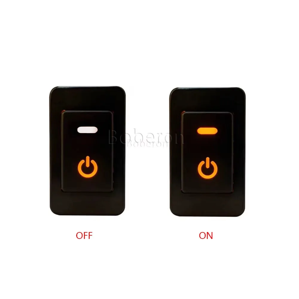 1PC For Nissan Patrol Y60 Accessories Car Modified Key LED Light Bar DRL Front Fog Lamp Power On Off Switch Button With Wire