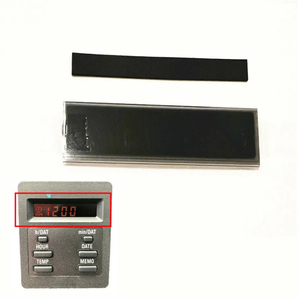 1PCS Car LCD Repair Display With 1PCS Conductive Strip For BMW E24 E28 E30 With The 6 Button/BC1 On Board Computer Unit 87-91