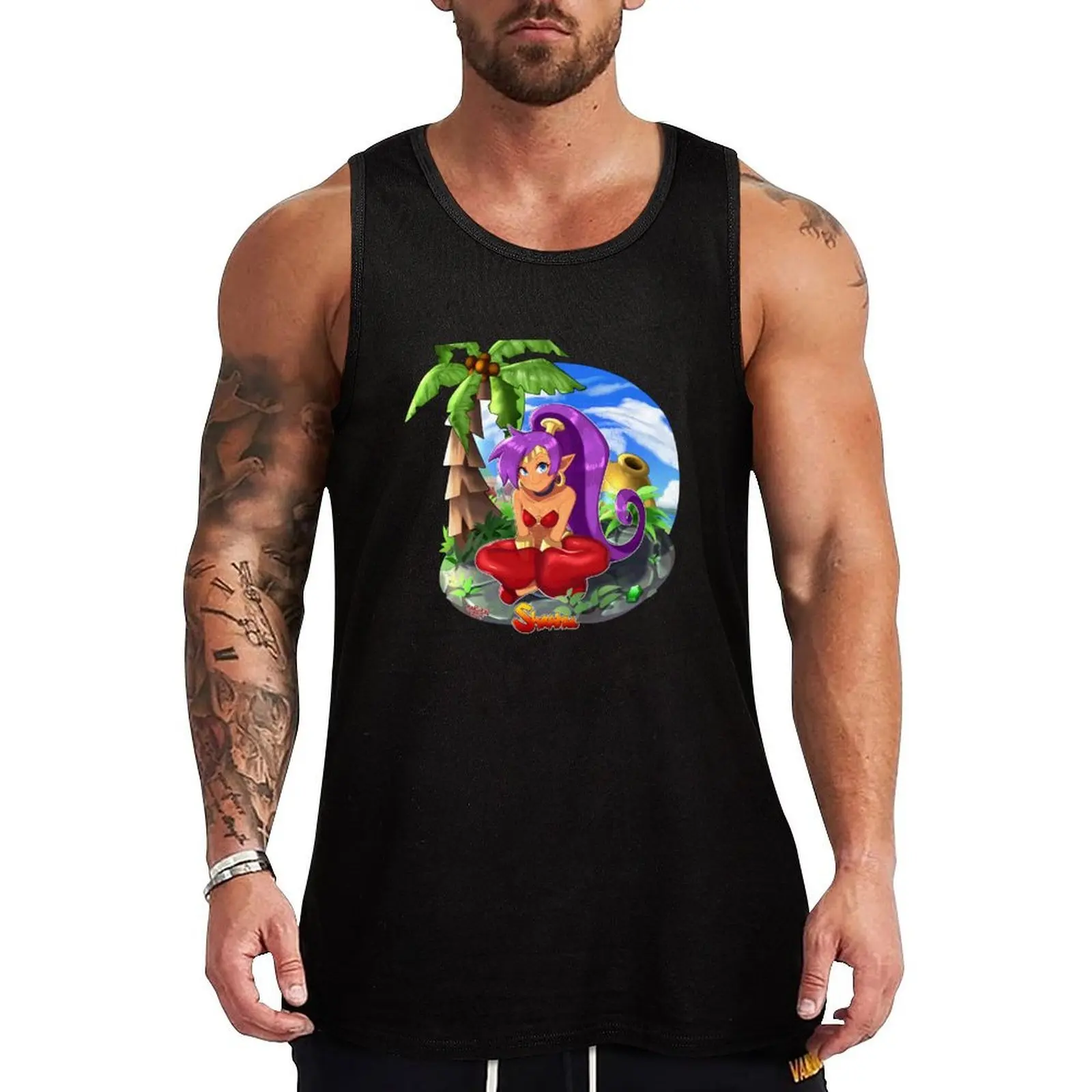 ¡Shantae! Camiseta sin mangas informal para el día a día, suave y holgada