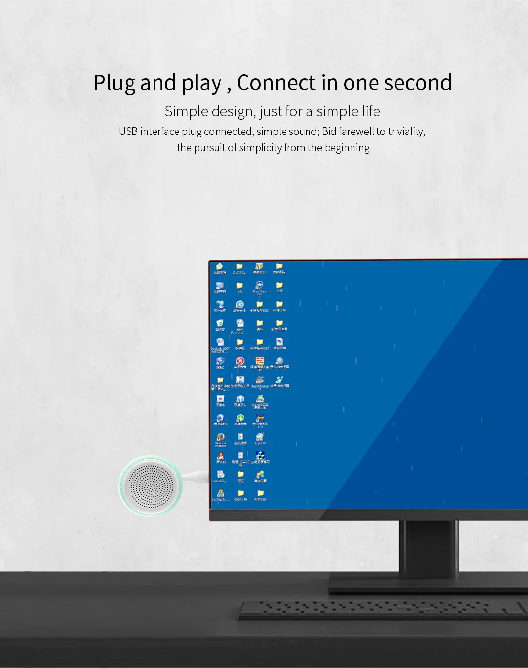 Mini USB HiFi Computer Speaker, Power Powered, Amplificador de música, Alto-falante, Subwoofer, Audio Speaker para Laptop