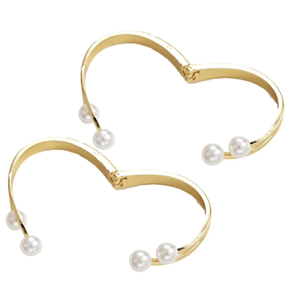 

2Pcs Metal Curtain Tie Backs Decorative Alloy Clips for Living Room Bedroom Kitchen Bathroom Curtain Holdback Buckles