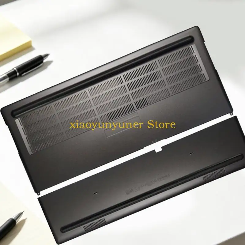 P9JB Laptop Bottom Battery Cover Replacement, Black ABS Base Panel for 7730 Restoring a Worn or Missing Cover over the Battery
