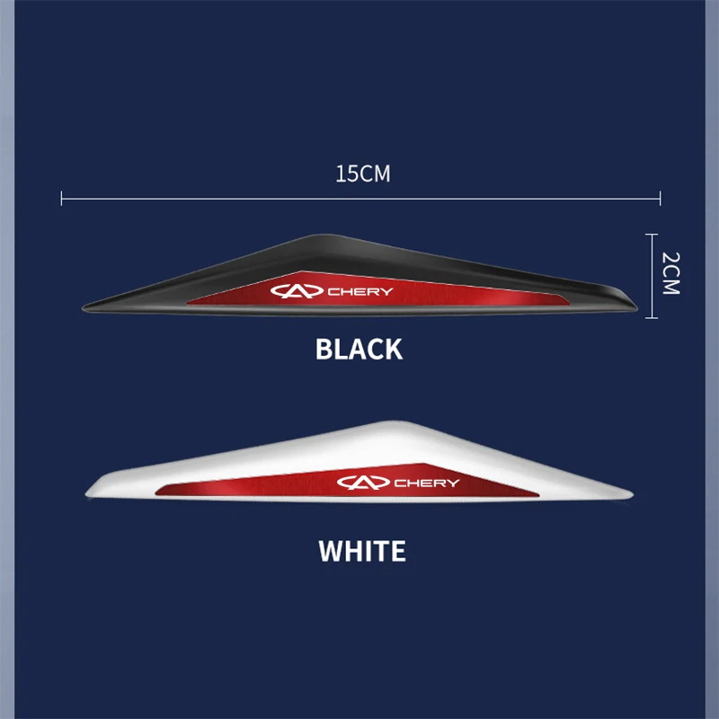 4pcs pvc car door Protect 3d car stickers auto car accessories for Chery qq tiggo 3 5 7 8