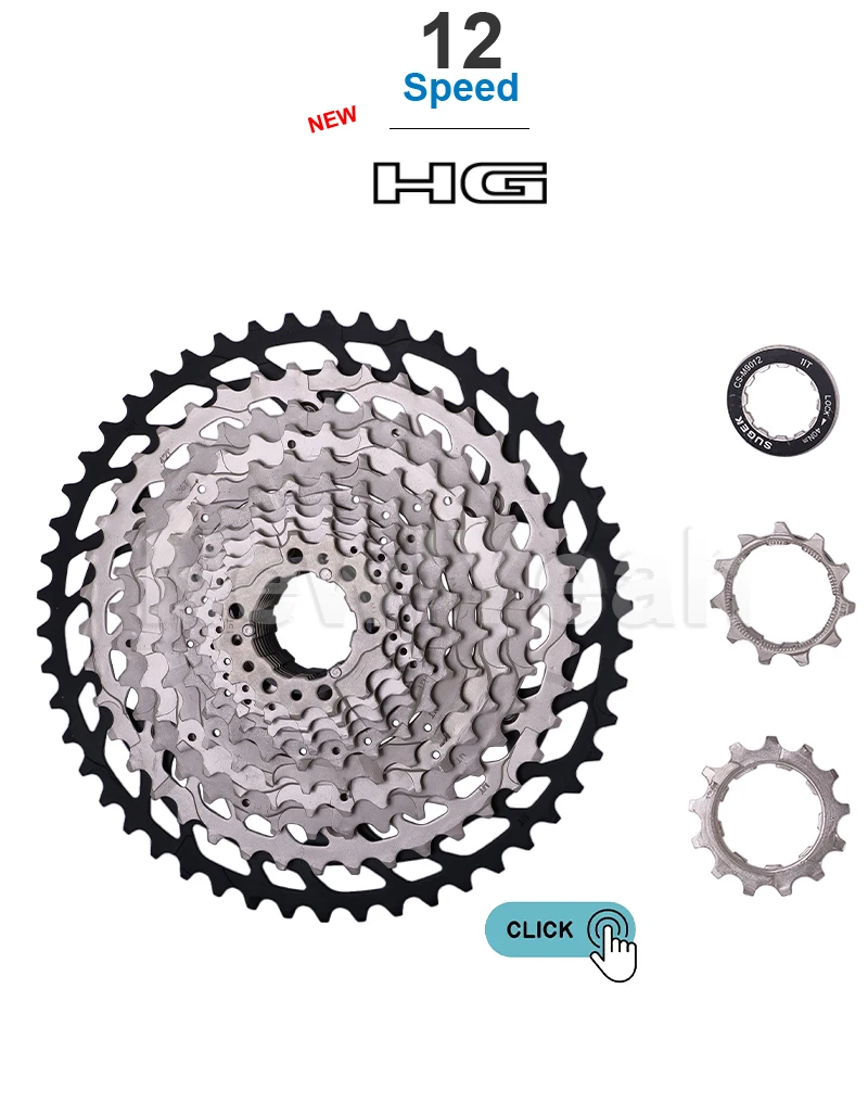 SHIMANO SLX M7100 1x12 Speed Groupset with Shifter Rear Derailleur CN-M6100 Chain Original and Cassette Sprocket 11-50T/52T