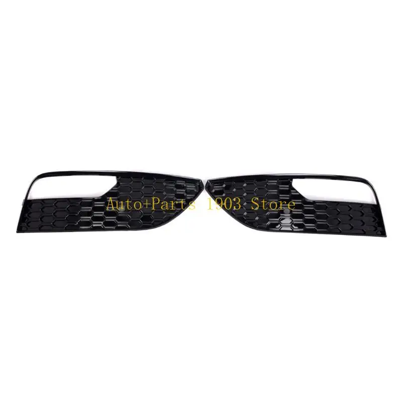 

E21C 1Pair Front Left Right Fog Light Grilles Cover Trims For 2012-2016 8V3807681 8V3807682 Car Styling