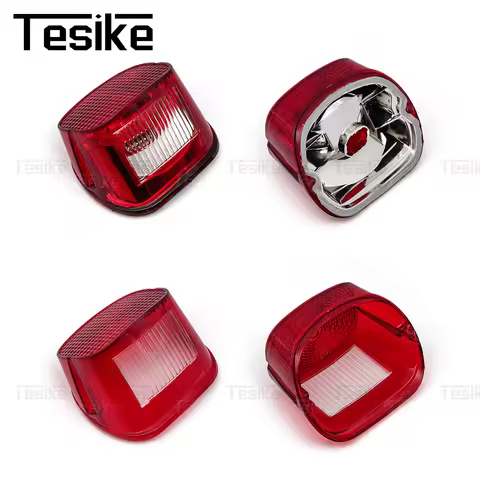 Tail Light Rear Lamp Stop Turn Signals Housing For Harley Fatboy Sportster Dyna Road King Glides Fatboy Xl 883 1200 Taillights