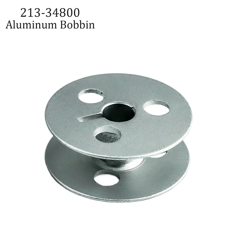 

213-34800 Aluminum Bobbin Industrial Sewing Machine Spare Parts Fit LU-1510 LU-1520 LU-1560 Walking Foot Machine