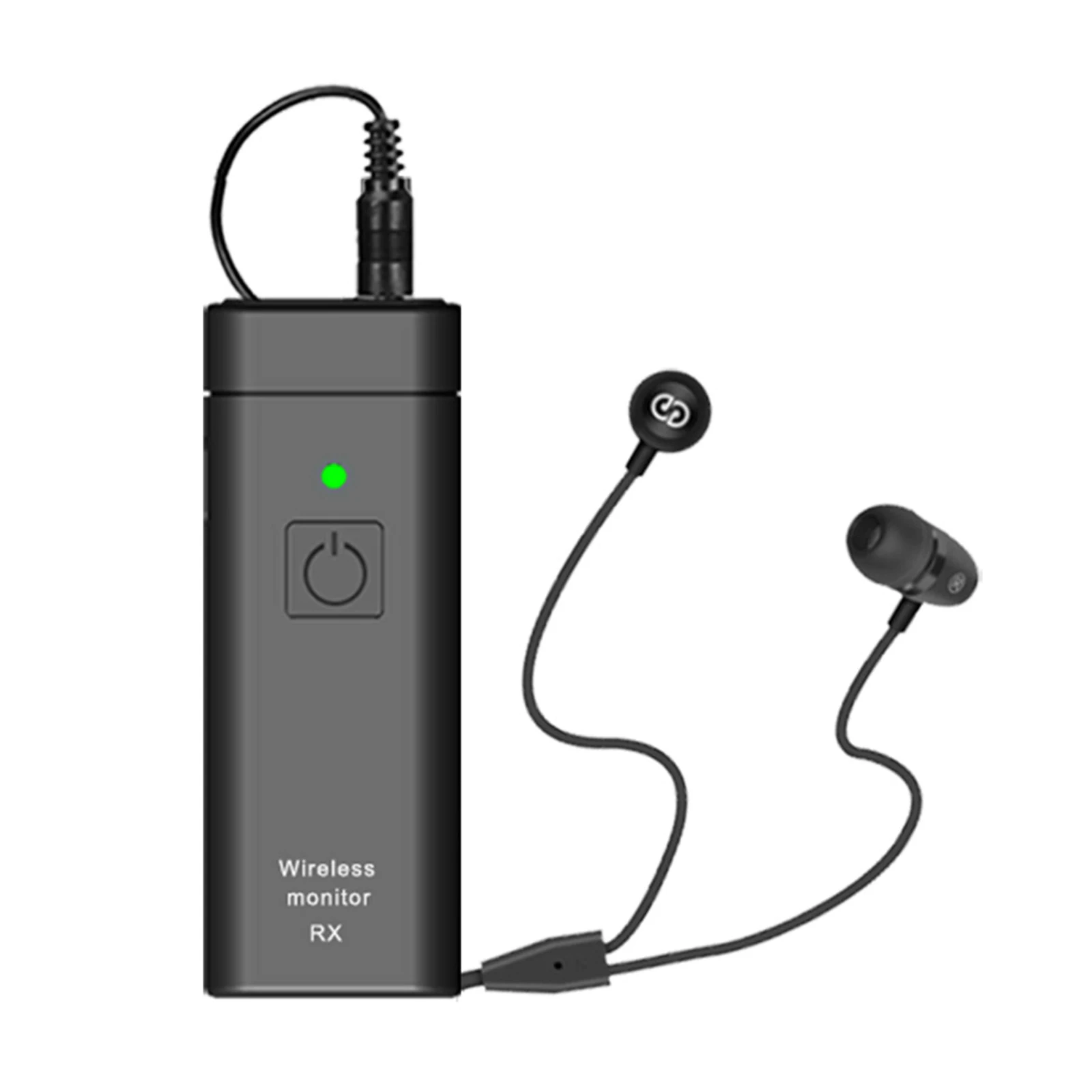 Wireless In Ear Earphone Monitoring System with Earphone Real-time Ear Return UHF FM Without Delay Simultaneous for Singer