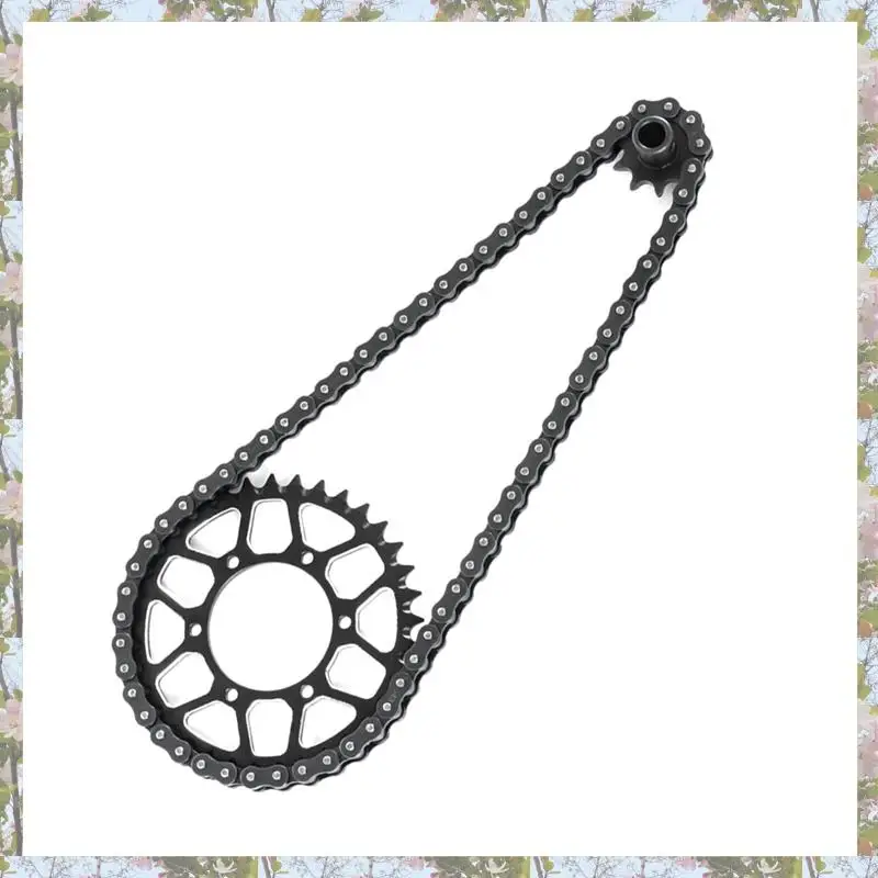 T84C-Per LOSI 1/4 Promoto-MX Moto telecomandata Ingranaggio anteriore 10T Ingranaggio posteriore 36T Accessorio catena