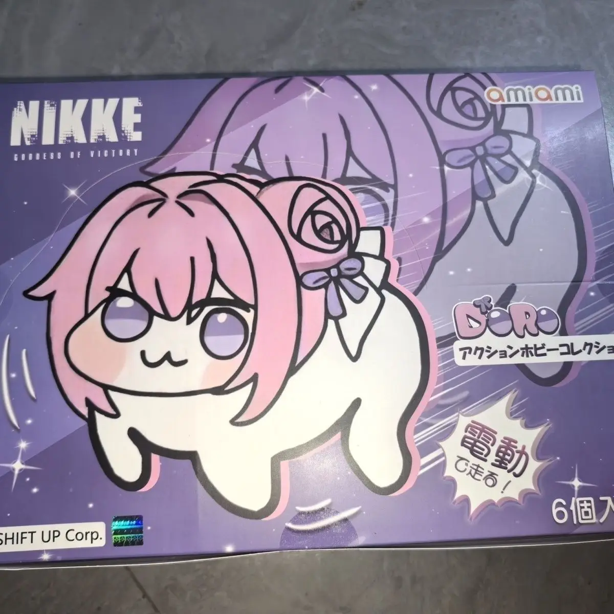 

Amiami Nikke Doro Q Version Cute Movable Anime Figure Toy Model Peripheral Diversity Custom Desktop Ornament Collection Gift