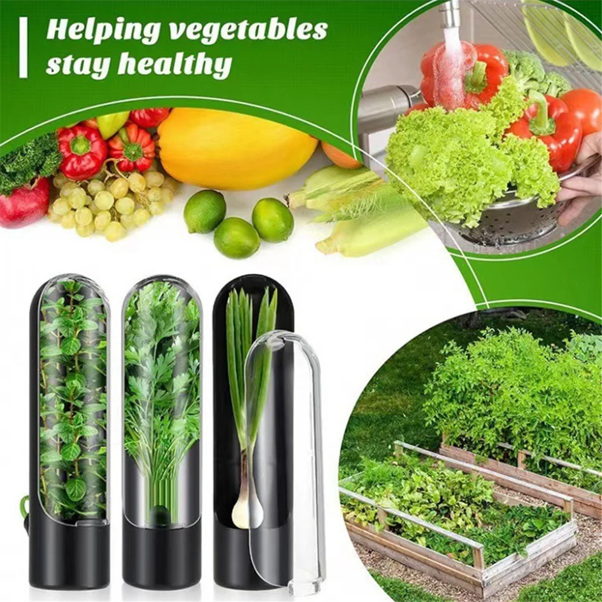 1PCS Herb Saver for Refrigerator Herb Freshs Cup Keeper for Refrigerator Herb Storage for Cilantro Parsley Asparagus