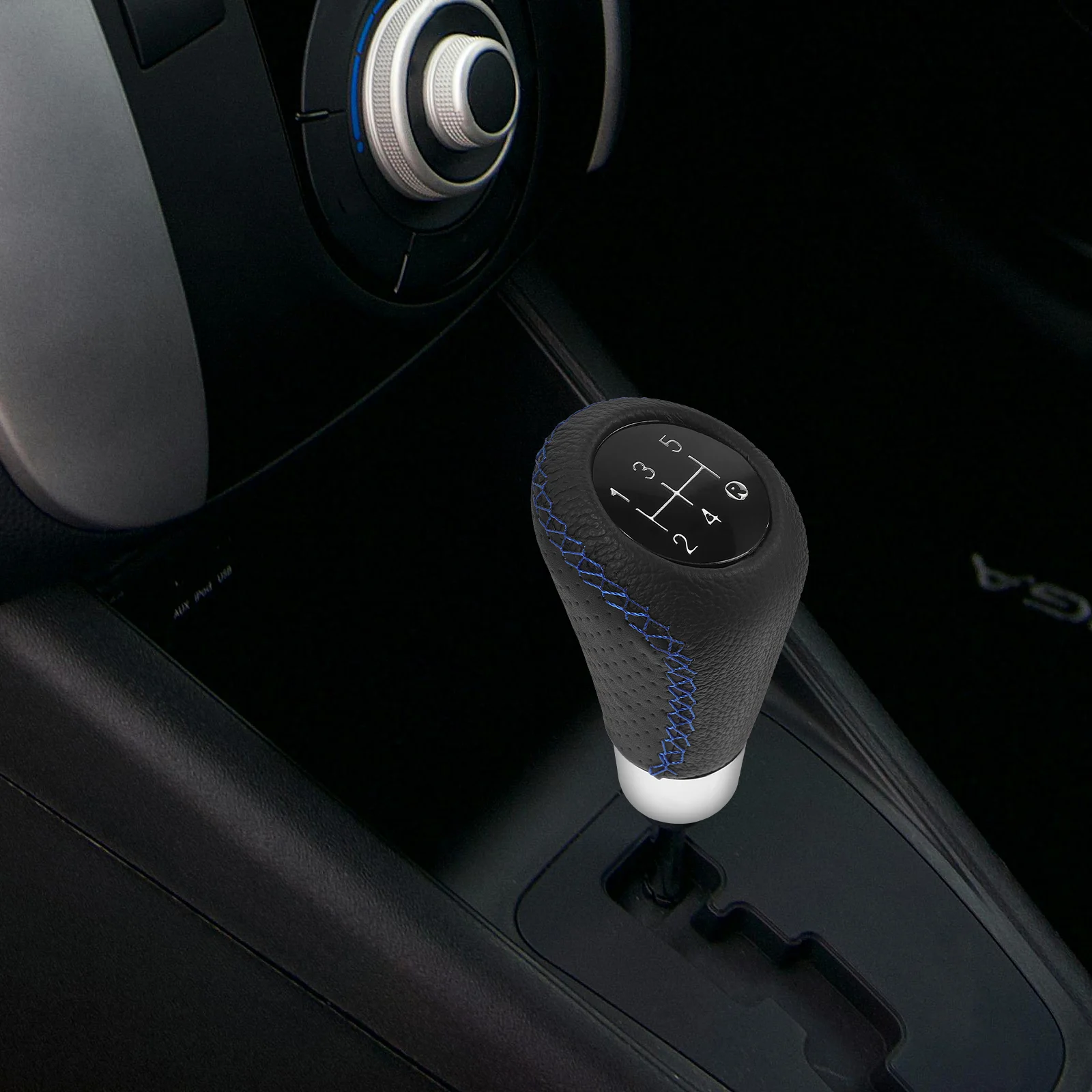 

Gear Knob 5 Speed Manual Transmission Handle Manual Shift Knob Car Accessories Aluminum Alloy