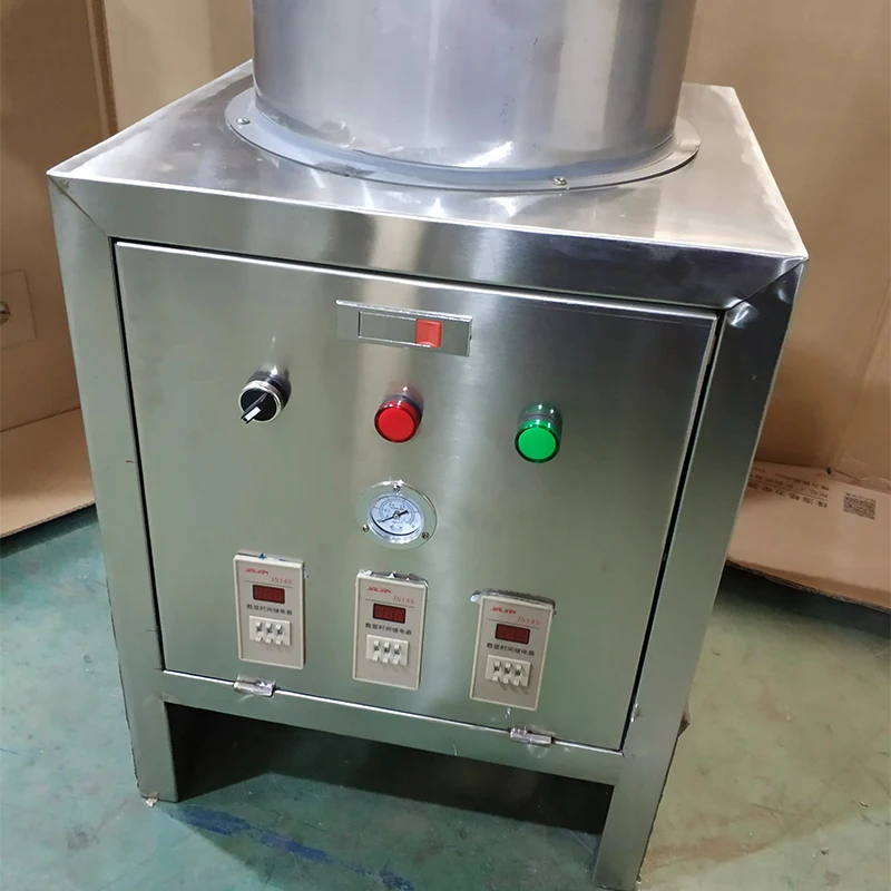 Commercial Garlic Peeler for Peeling and Cleaning Garlic and Shallots (Requires an Air Compressor) Stainless Steel P(Customized)