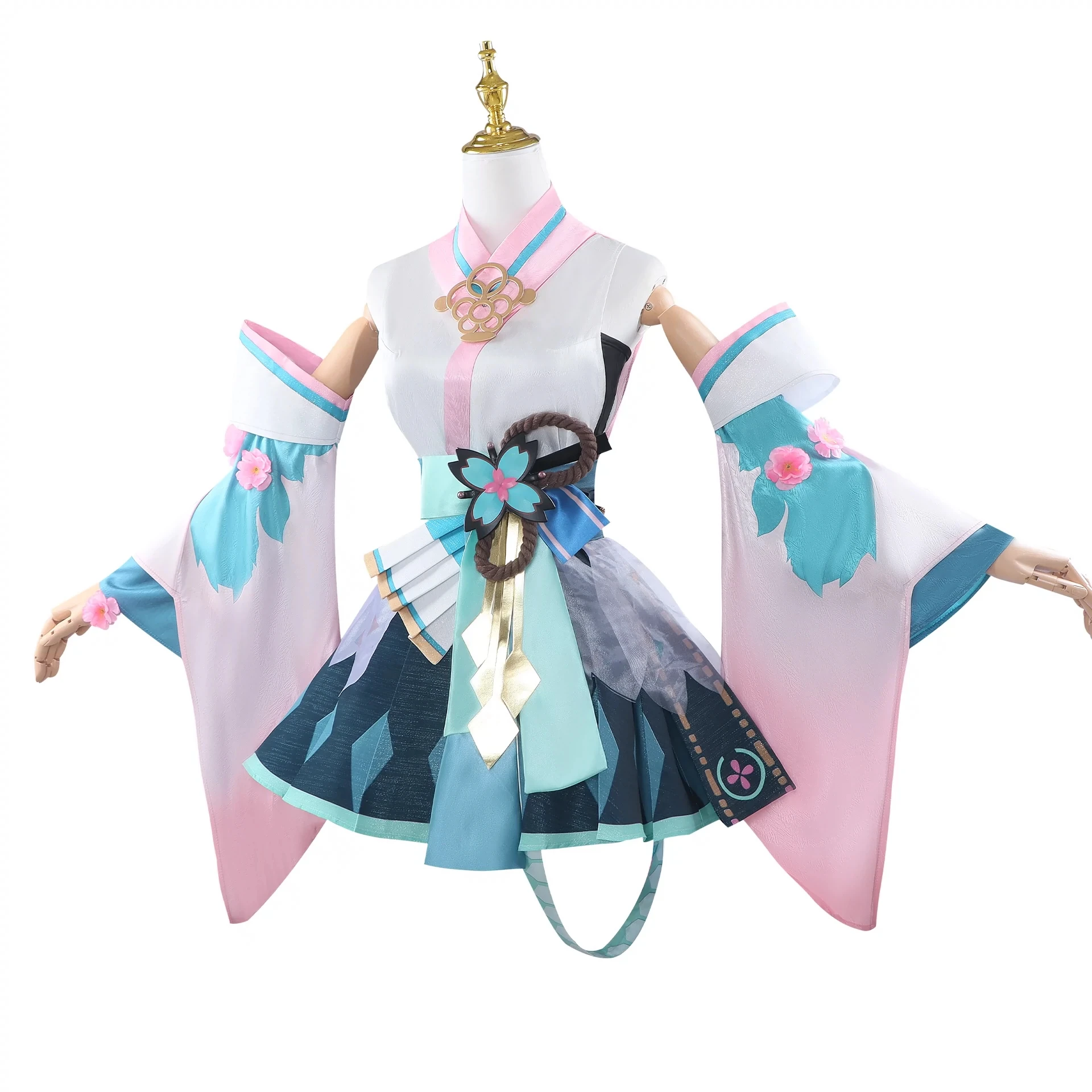 ชุดคอสเพลย์ Miku ทั้งชุดชุดคอสเพลย์ผู้หญิงเกม Onmyoji linkage SSR Miku