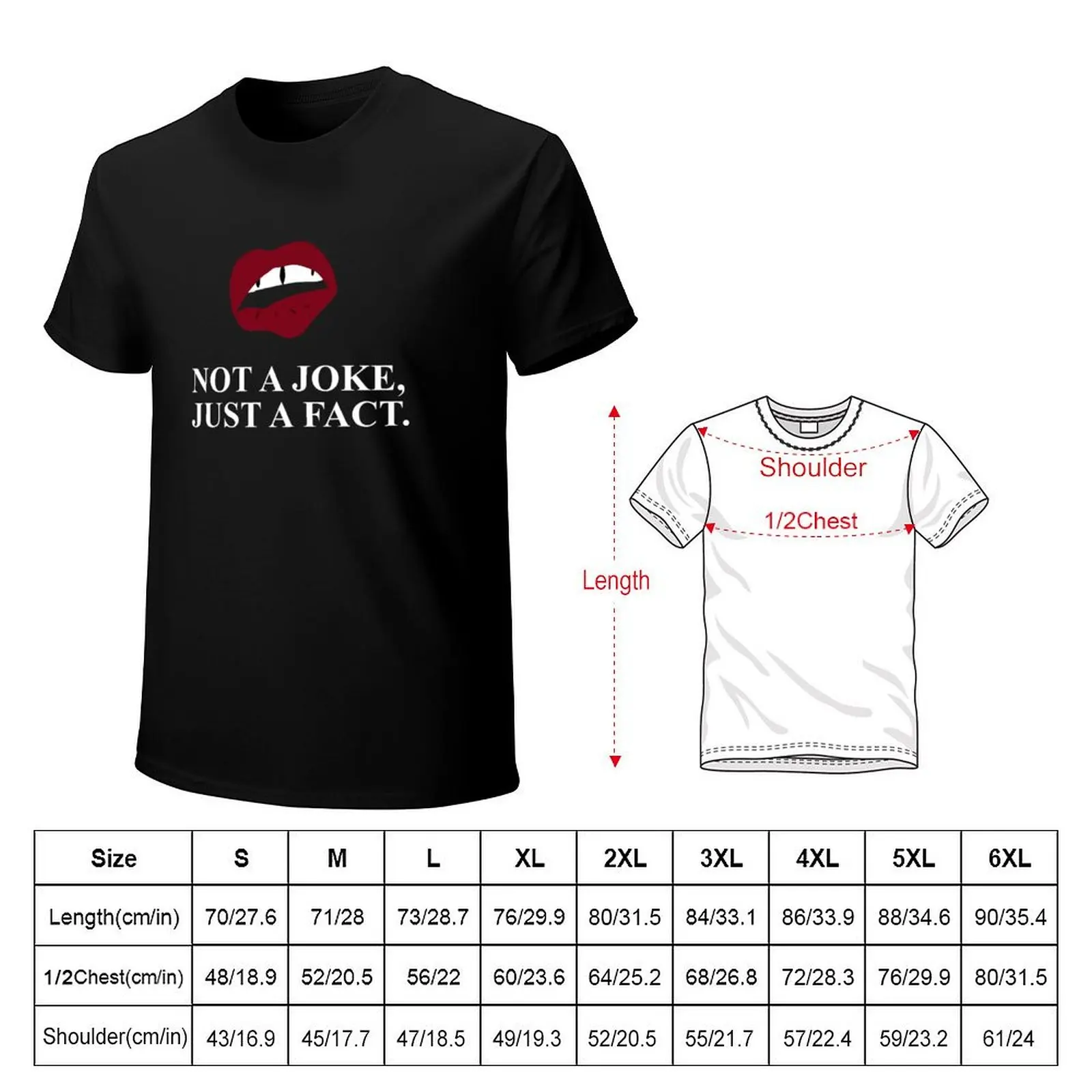 Not A Joke Just A Fact Bimini Quote T-Shirt graphic t shirts for man T-Shirt