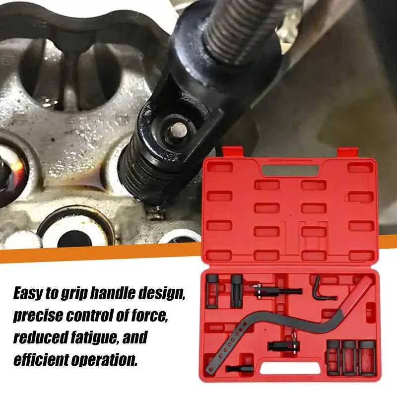 

Набор инструментов для компрессора пружины клапана, инструмент для снятия верхней головки блока цилиндров, зажим, цанговый толкатель, адаптеры, установочный комплект, зажим для автомобиля