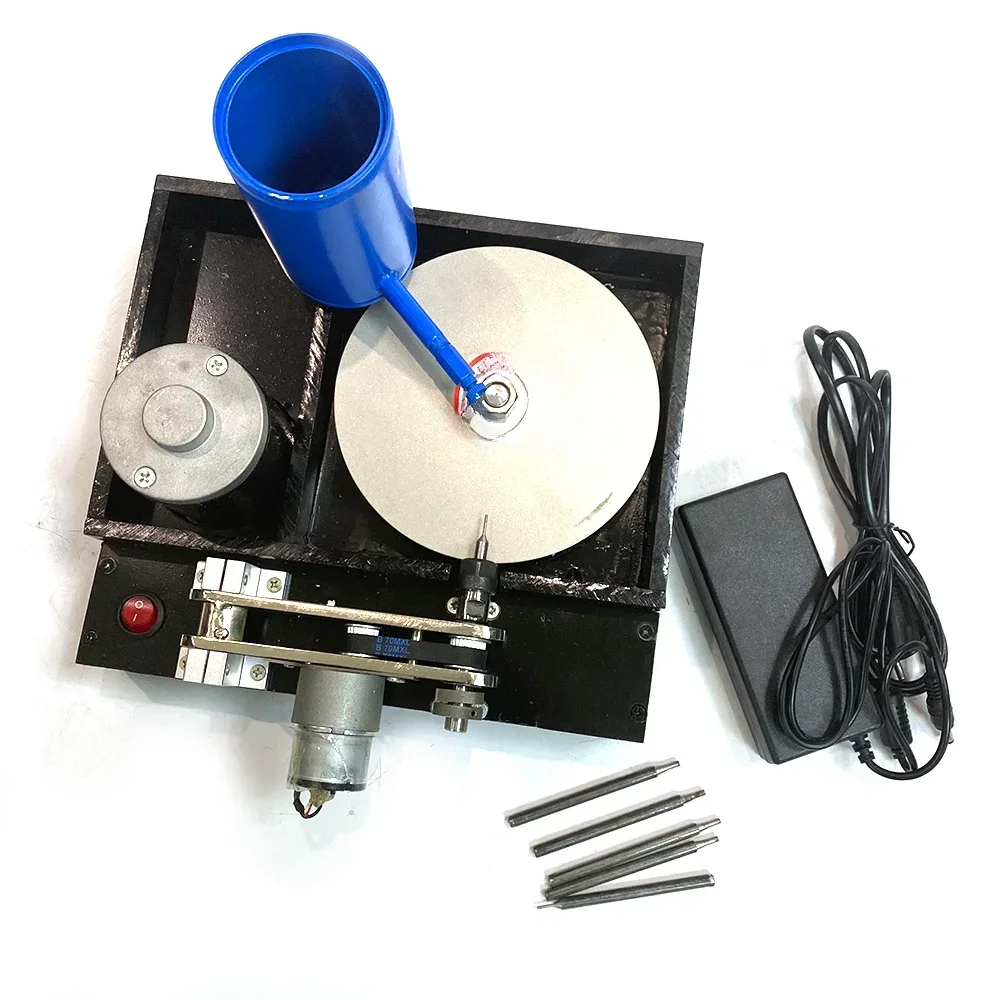 Jewelry Tools Gemstone Faceting Machine Adjustment Speed Control Benchtop Mini Polishing Machine