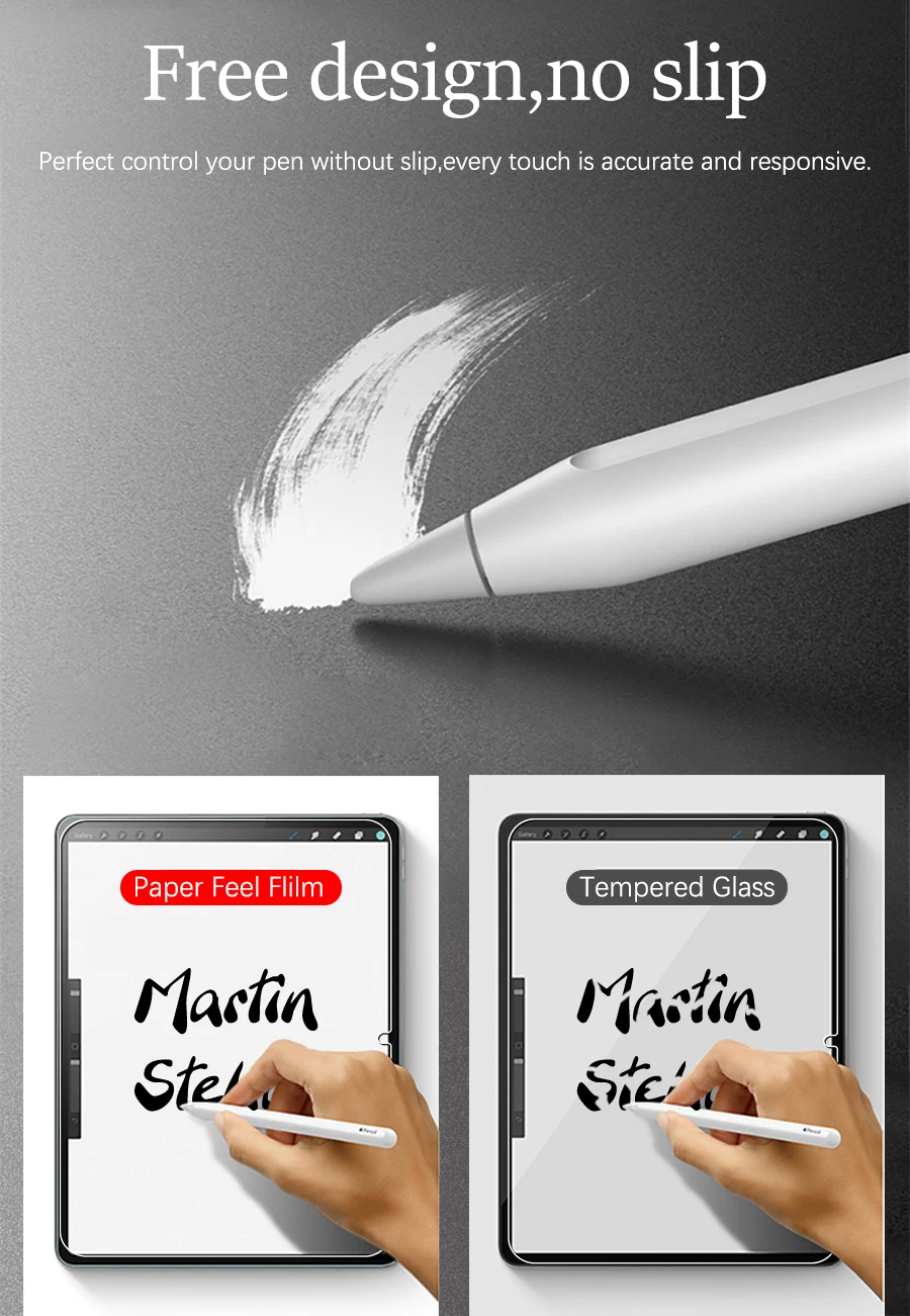 3 Stück Displayschutzfolie mit Papiergefühl für Xiaomi Pad 8 Pro 11.2, kein Glas – Detail 6