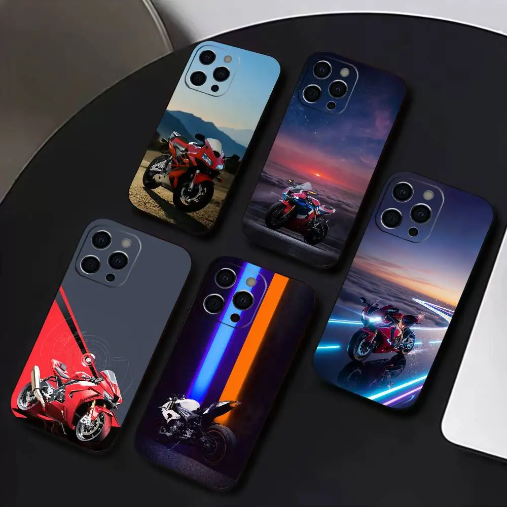 

Motorcycles Cool-1000-rr Phone Case For IPhone 17,16,15,14,13,12,11,Plus,Pro,Max,Plus,XS,soft case Black silicone