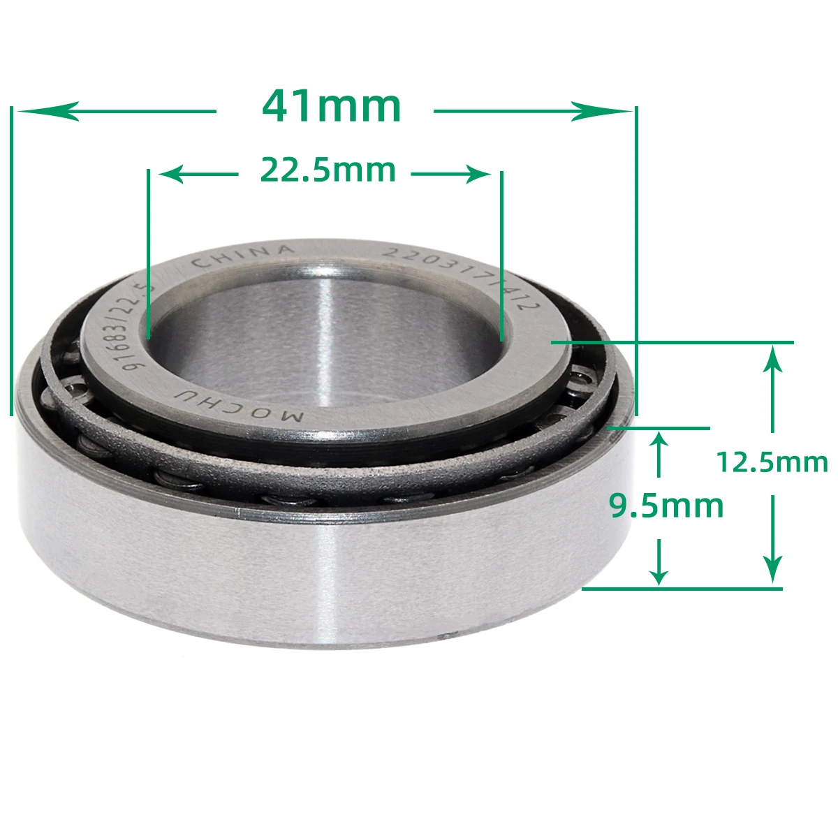 MOCHU 91683/22.5 91683/24 22.5x41x12.5 24x41x12.5 91683 Tapered Roller Bearing