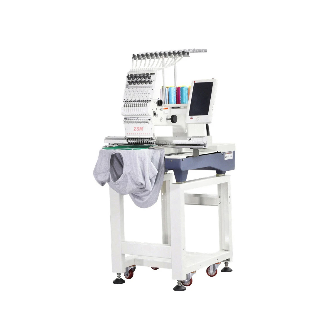 Factory Wholesale T-shirt Clothes Embroidery Machine Single Head Embroidery Sewing Machine Computer Embroidery Machine